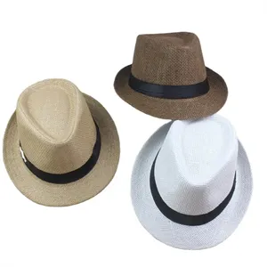Summer Beach Fedora Straw Cowboy Hats