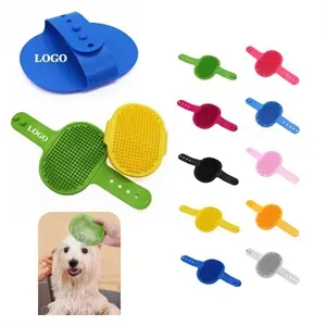 TPR Pet Bath Massage Brush