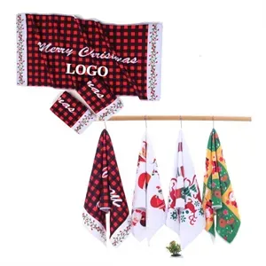 Thickened Christmas Themed Towel