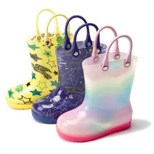 Toddler-Kids Waterproof Rain Boots