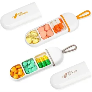 Travel outdoor portable pill box