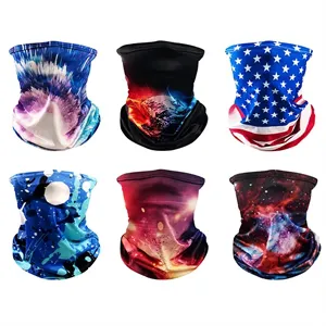 Unisex Starry Sky Bandana Neck Gaiter Tube Mask Headwear
