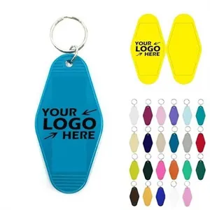 Vintage ABS Hotel Motel Keychain