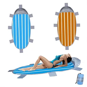 Water Proof Foldable Picnic Beach Or Camping Mat With Pillow