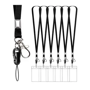 Waterproof mobile phone ID card staff lanyard