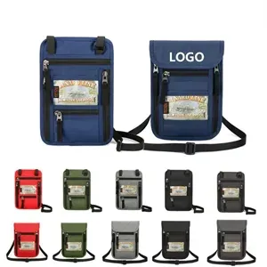 Waterproof travel abroad passport holder RFID ID pocket