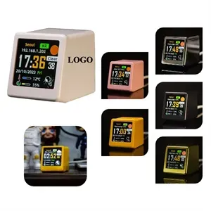 Weather Clock Multifunctional  Desktop Ornament