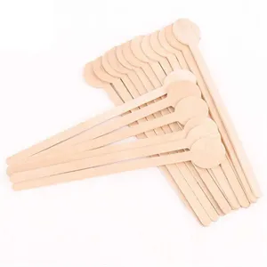 Wooden Round Top Stir Sticks